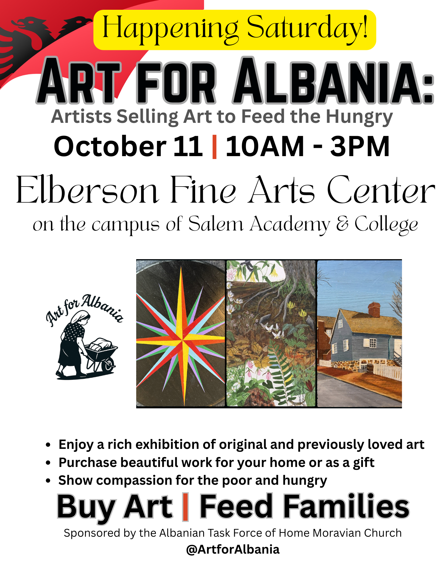 Art for Albania.Elberson-THIS SATURDAY-2 (8.5 x 11 in)