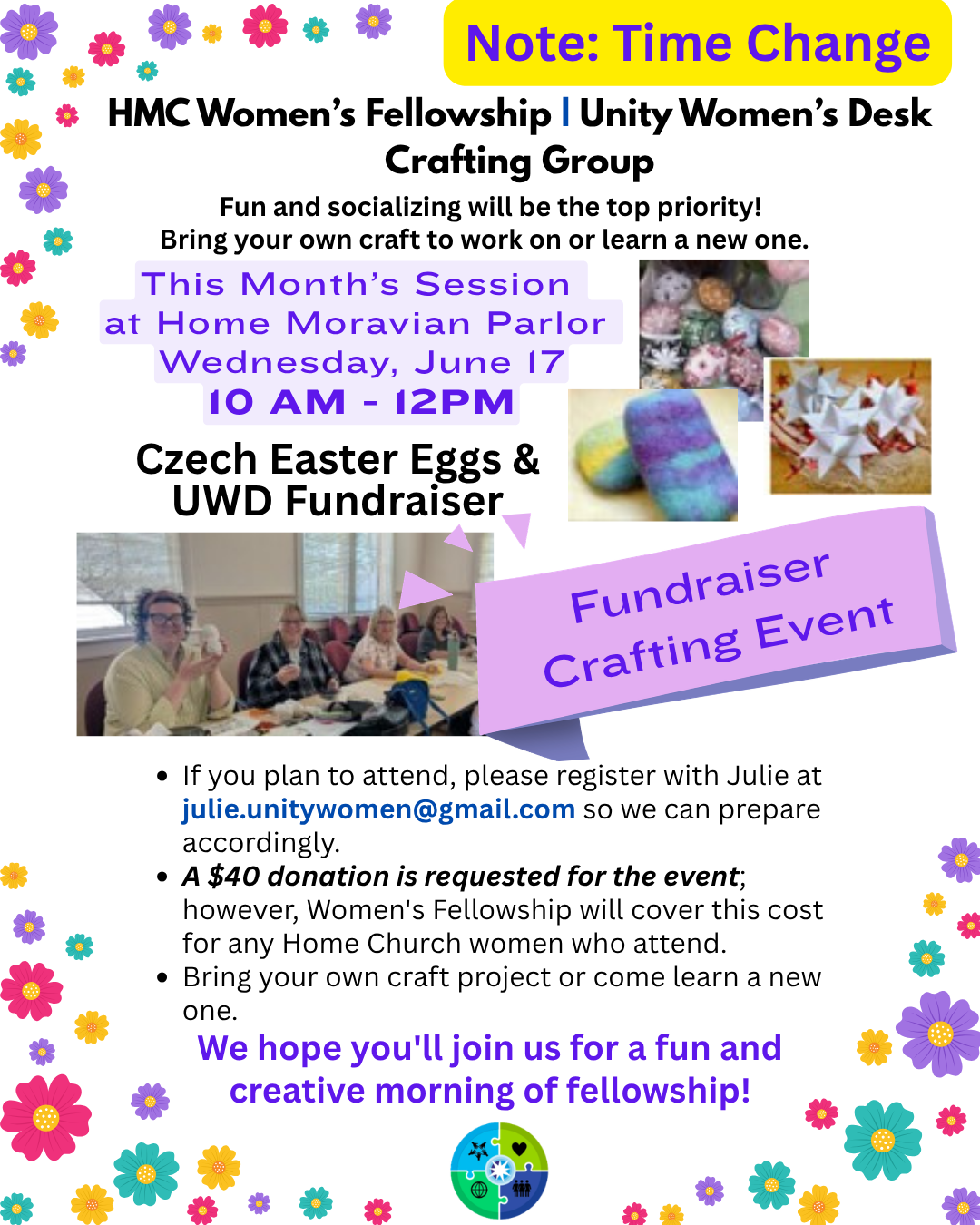 HMC 4.2 Women’s Fellowship UWD 2026 Crafting Group